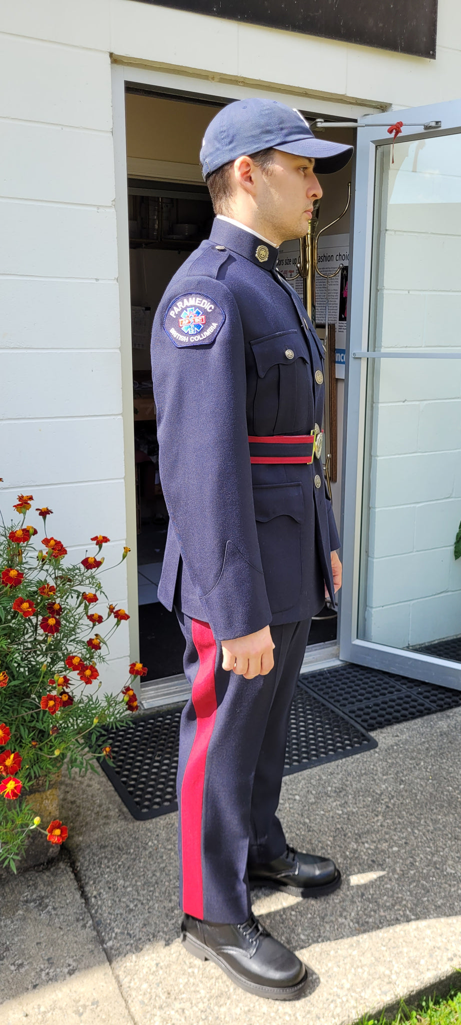 BC Paramedic Honor Guard uniform